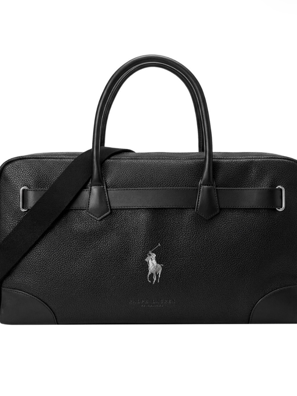 Polo Duffle Bag Gym Purse Ralph Lauren black